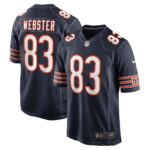 Nsimba Webster Chicago Bears Team Game Jersey -  Navy