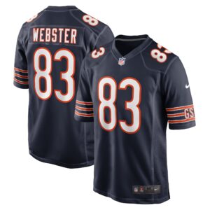 Nsimba Webster Chicago Bears Team Game Jersey -  Navy