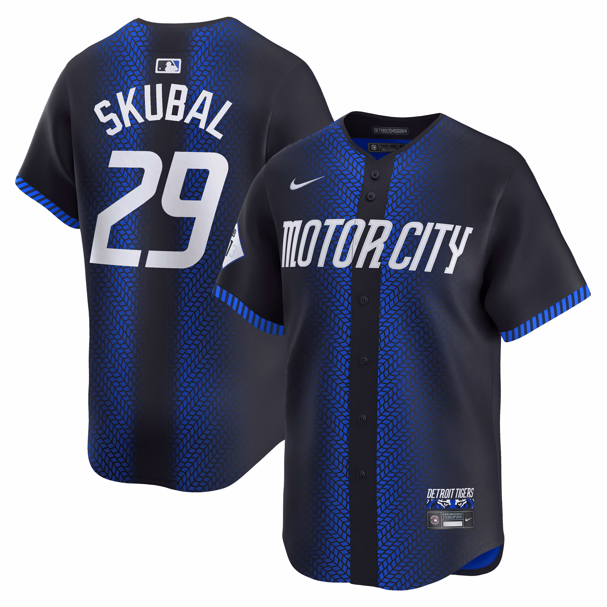 Tarik Skubal  #29 Detroit Tigers City Connect Limited Jersey - Navy