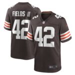 Tony Fields II Cleveland Browns  Game Jersey - Brown