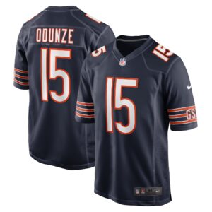 Rome Odunze Chicago Bears 2024 Draft First Round Pick Player Game Jersey - Navy