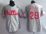 Mitchell And Ness Philadelphia Phillies #29 John Kruk Grey Stitched Throwback Jersey