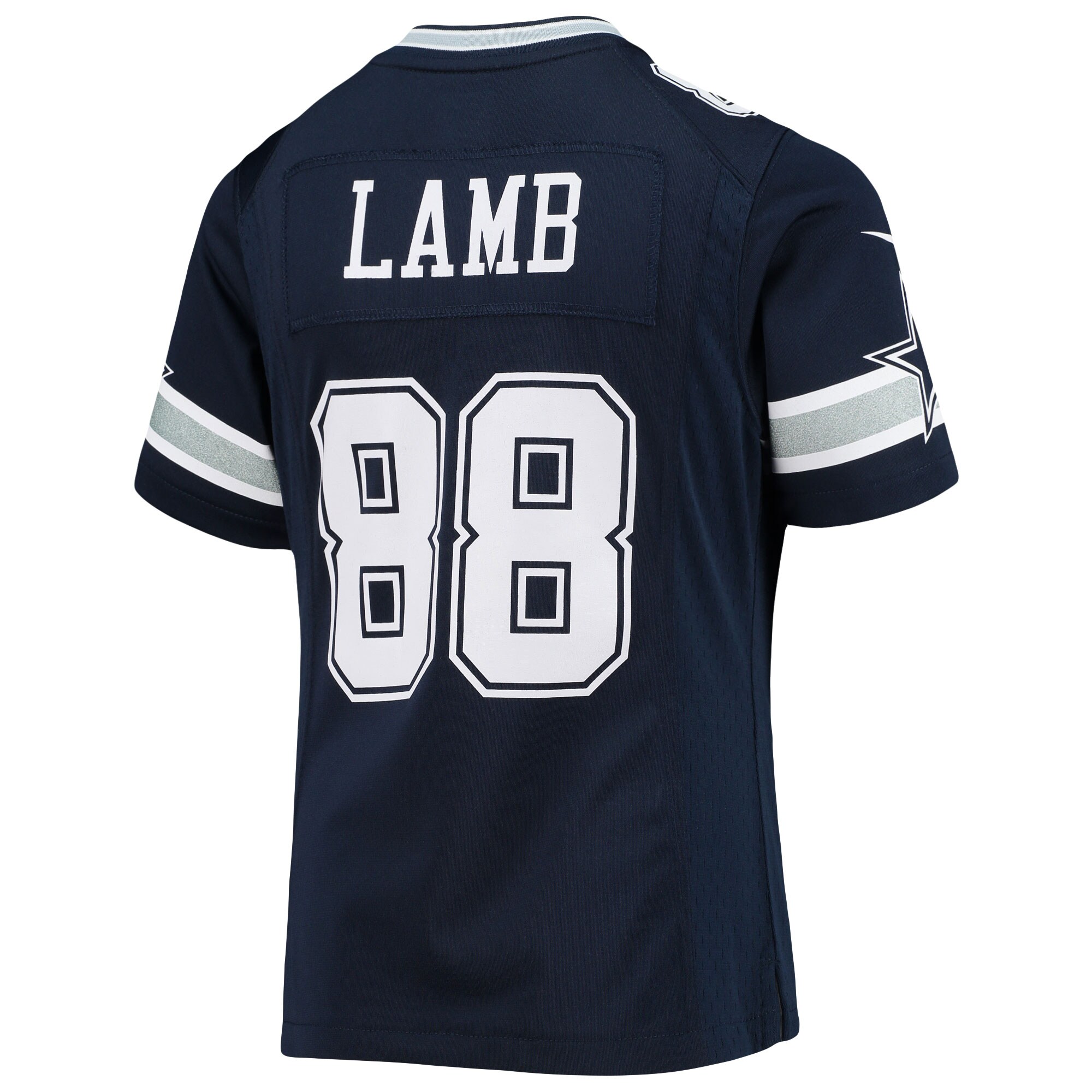 CeeDee Lamb Dallas Cowboys Girls Youth Game Jersey - Navy - Image 3