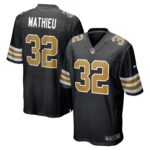 Tyrann Mathieu New Orleans Saints  Player Alternate Game Jersey - Black