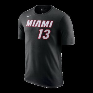 Bam Adebayo Youth Icon Black Name & Number Tee