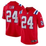 Ty Law New England Patriots Retired Player Alternate Game Jersey - Red