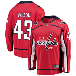 Tom Wilson Washington Capitals Home Breakaway Player Jersey - Red