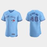 Men's Toronto Blue Jays #48 Ross Stripling Powder Blue Alternate Flex Base Jersey