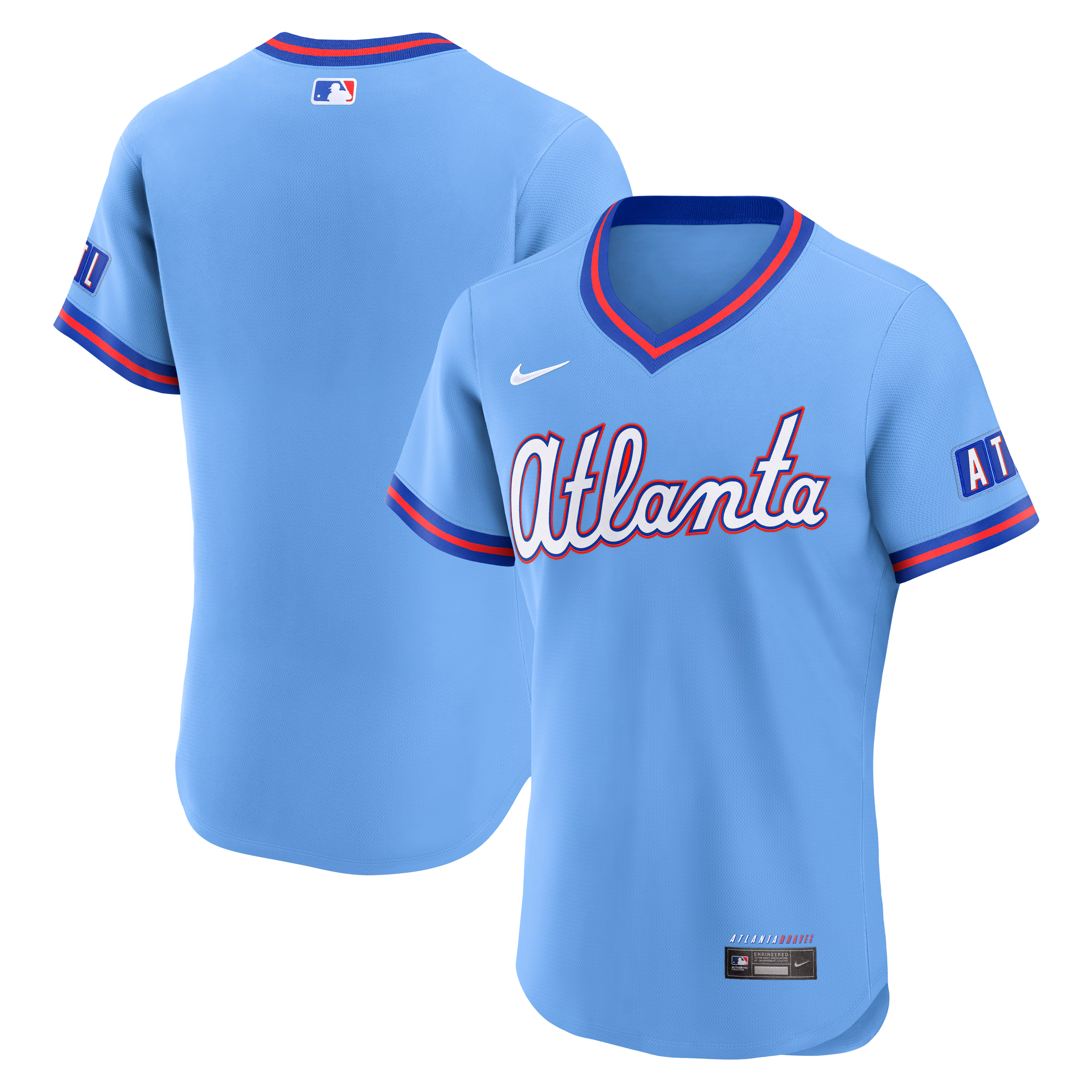 Atlanta Braves Powder Blue 2026 City Connect Authentic Jersey