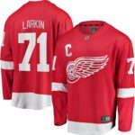 Dylan Larkin Detroit Red Wings Home Captain Premier Breakaway Player Jersey - Red