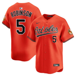 Brooks Robinson #5 Baltimore Orioles Vapor Premier Limited Jersey - All Stitched