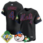 Francisco Alvarez #4 New York Mets Spring Training Vapor Limited Jersey - All Stitched