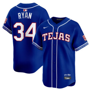 Nolan Ryan #34 Texas Rangers 2026 City Connect Vapor Premier Limited Jersey - All Stitched
