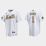 Men's New York Mets #1 Jeff McNeil 2022 All-Star Game Cool Base Jersey - White