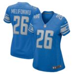 Ifeatu Melifonwu Detroit Lions  Women's Game Jersey - Blue