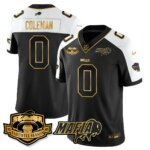 Keon Coleman #0 Buffalo Bills BUF 2025 Bills Mafia Patch Gold Vapor Limited Jersey - All Stitched
