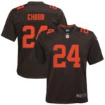 Nick Chubb Cleveland Browns  Youth Alternate Game Jersey - Brown