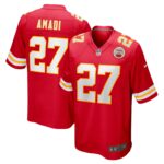 Ugo Amadi Kansas City Chiefs  Home Game Player Jersey - Red