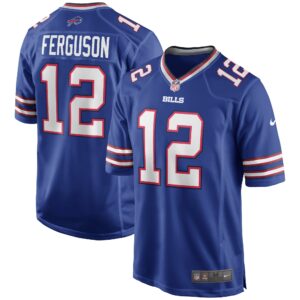 Joe Ferguson Buffalo Bills Game Retired Player Jersey - Royal