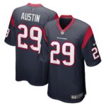 Alex Austin Houston Texans Team Game Jersey -  Navy