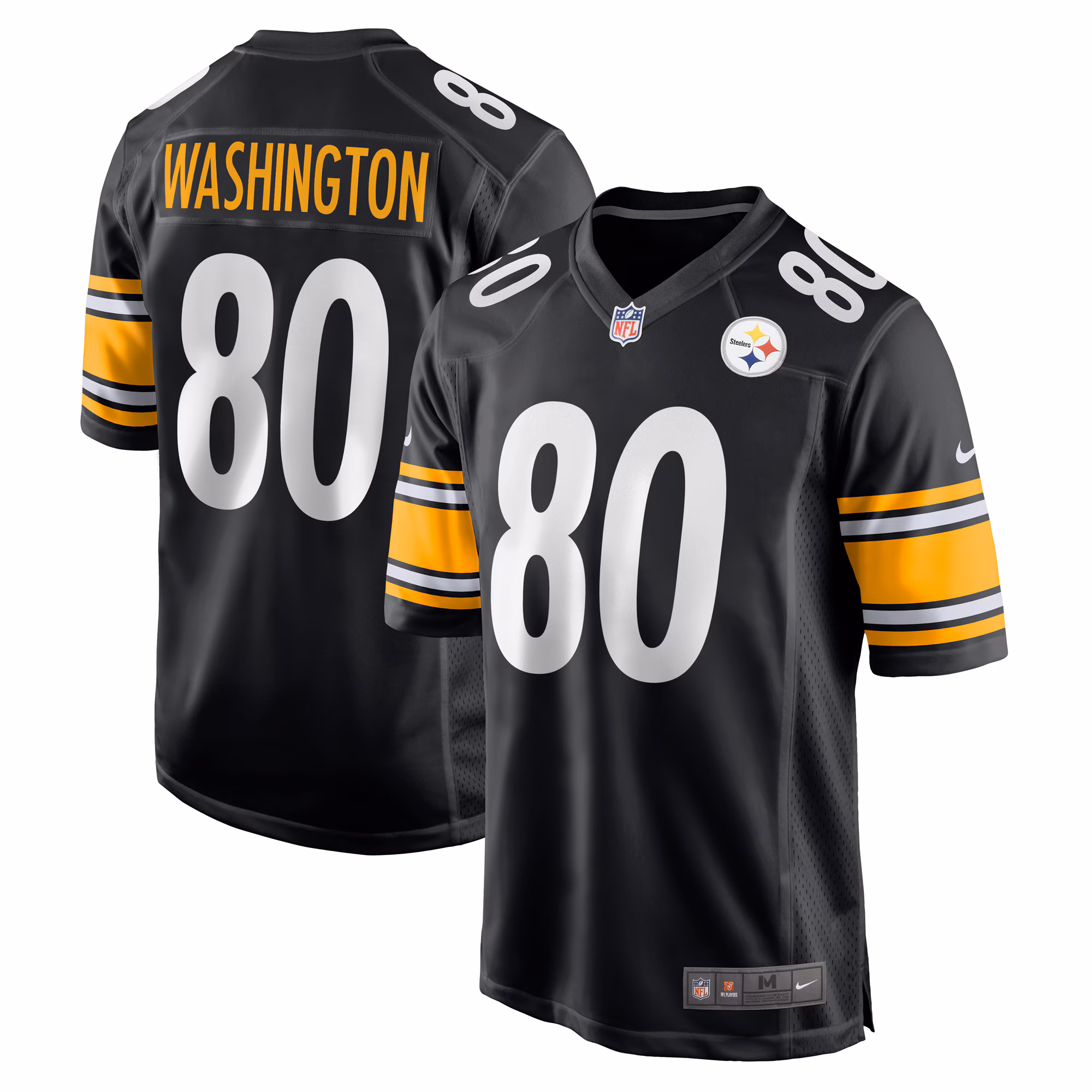 Darnell Washington Pittsburgh Steelers 2023 Draft Pick Game Jersey - Black