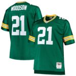 Charles Woodson Green Bay Packers  Big & Tall 2010 Retired Player Replica Jersey - Green
