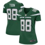 Al Toon New York Jets Women's Game Retired Player Jersey - Gotham Green