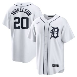 Spencer Torkelson #20 Detroit Tigers Home Replica Jersey - White