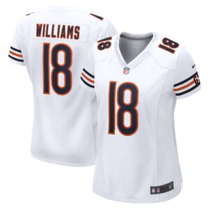 Caleb Williams Chicago Bears Women's 2024 Draft Game Player Jersey - White