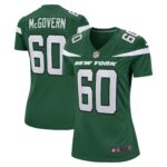 Connor McGovern New York Jets  Women's Game Jersey - Gotham Green