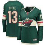 Sam Steel Minnesota Wild Women's Home Breakaway Player Jersey - Green