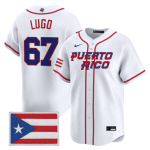 Seth Lugo #67 Puerto Rico Baseball 2026 World Baseball Classic Vapor Premier Jersey - White