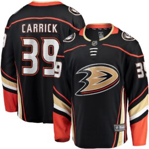 Sam Carrick Anaheim Ducks Home Breakaway Player Jersey - Black