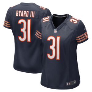 Kevin Byard III Chicago Bears Women's  Game Jersey -  Navy