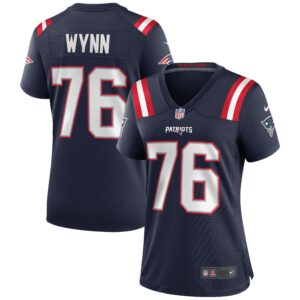 Isaiah Wynn New England Patriots  Women's Game Jersey - Navy