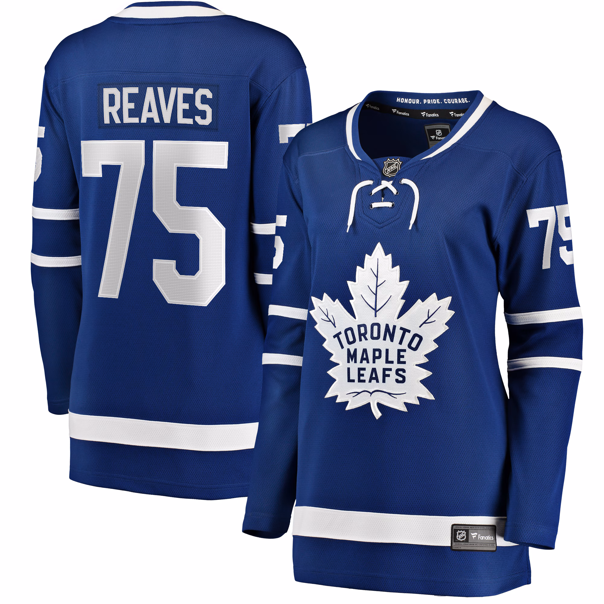 Women's Toronto Maple Leafs Ryan Reaves #75 Fanatics Blue Home Breakaway Player Jersey