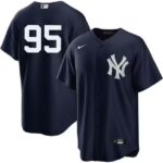 Men's Oswaldo Cabrera #95 New York Yankees Alternate Navy Player  Jersey