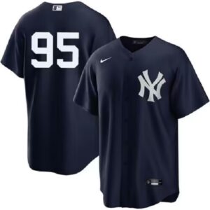 Men's Oswaldo Cabrera #95 New York Yankees Alternate Navy Player  Jersey