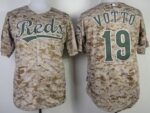 Cincinnati Reds #19 Joey Votto Camo Alternate Cool Base Stitched Jersey