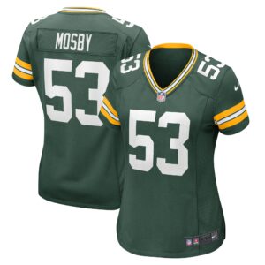 Arron Mosby Green Bay Packers Women's Team Game Jersey -  Green