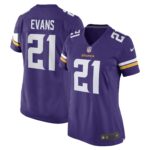 Akayleb Evans Minnesota Vikings  Women's Game Player Jersey - Purple