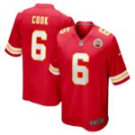 Bryan Cook Kansas City Chiefs  Game Player Jersey - Red