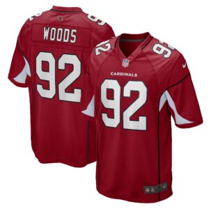 Antwaun Woods Arizona Cardinals  Game Player Jersey - Cardinal