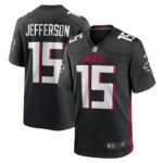 Van Jefferson Atlanta Falcons  Game Jersey -  Black