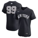 New York Yankees Aaron Judge #99 Navy Alternate Elite Jersey