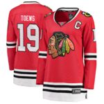 Jonathan Toews Chicago Blackhawks Women's Home Breakaway Player Jersey - Red