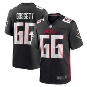 Colby Gossett Atlanta Falcons  Game Jersey - Black
