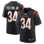 Demetric Felton Jr. Cincinnati Bengals Team Game Jersey -  Black