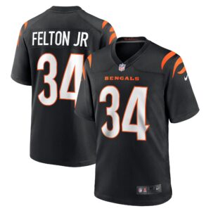 Demetric Felton Jr. Cincinnati Bengals Team Game Jersey -  Black