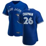 Men's Toronto Blue Jays #26 Matt Chapman Blue Flex Base Alternate Team Jersey
